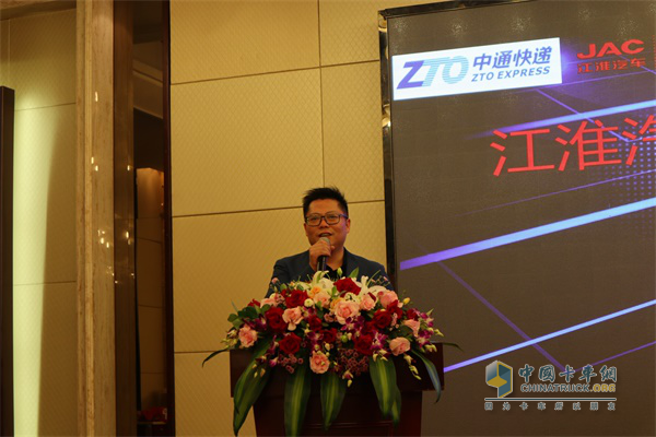 江淮重型商用车营销公司副总兼跨越销售公司总经理王军