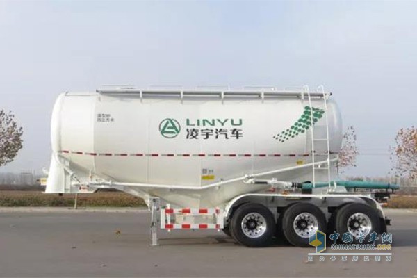 CLY9401GFL4中密度粉粒物料半挂车