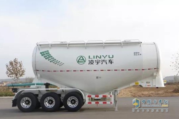 CLY9401GFL4中密度粉粒物料半挂车