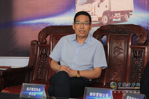 秘书长凌在起肯定江淮帅铃全能物流版轻卡
