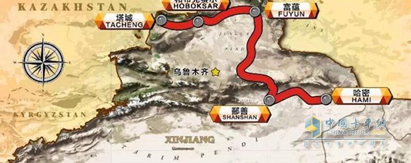 2018环塔拉力赛赛道线路图