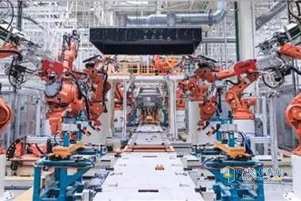 江淮轻卡自动化最高的全铝工厂