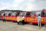 55台轻卡圆满交车，福田时代助力饮料行业运输升级