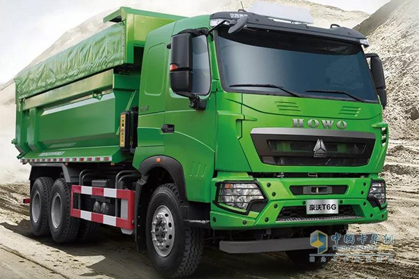 豪沃T6G 6×4智能渣土车