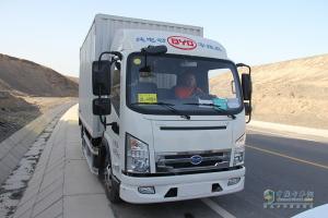 比亚迪T5 4.5吨 4.1米单排厢式纯电动轻卡(BYD5040XXYBEV)