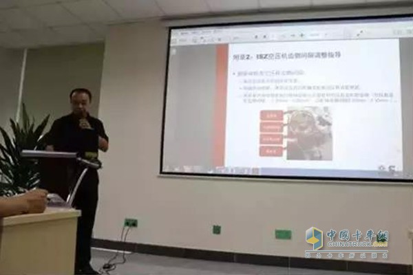 东风康明斯成都商务处董滨工程师分析维修市场的发展和趋势