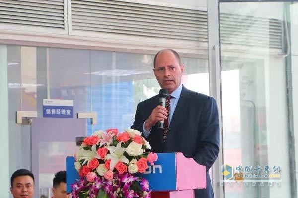 北京福田康明斯发动机有限公司质量总监Randall J Tack 