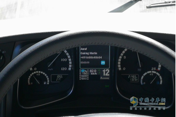 车辆安全参数可以显示到电子屏上