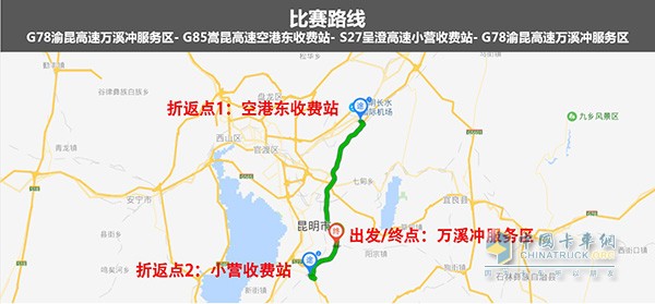 昆明站总决赛路线图