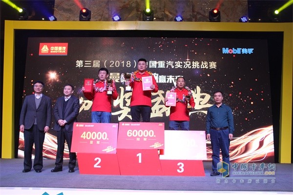 第三届中国重汽实况挑战赛总决赛颁奖盛典