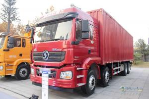 陕汽重卡 德龙新M3000 430马力 8X4 12米绿通版载货车