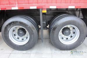 陕汽重卡 德龙新M3000 430马力 8X4 12米绿通版载货车
