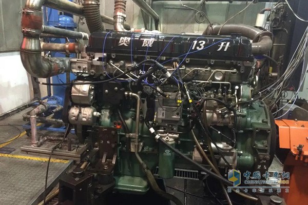 自主燃油供给系统成功试配于奥威13L柴油机