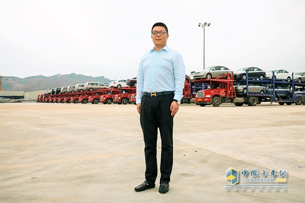 柳州市菱鑫汽车运输有限责任公司董事长陈宇14年来认定乘龙车的安全性能