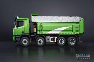 福田戴姆勒 欧曼GTL 400马力 8×4 自卸车 国六