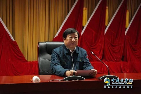 中国重汽党委书记、董事长的谭旭光