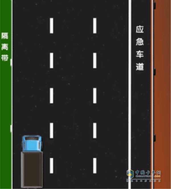 货车占道