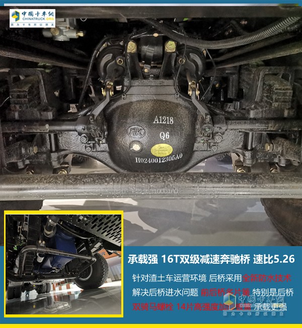 欧曼GTL 2019款国六b渣土车