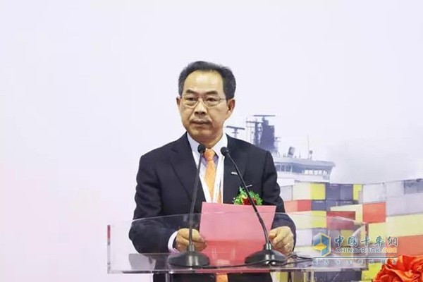 CCIA常务副理事长、中集集团副总裁黄田化致欢迎词