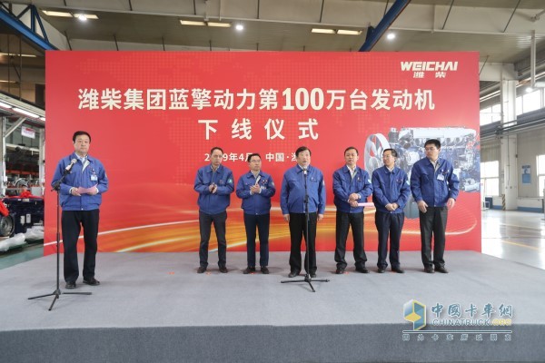 2019年3月份潍柴发动机产销突破10万台