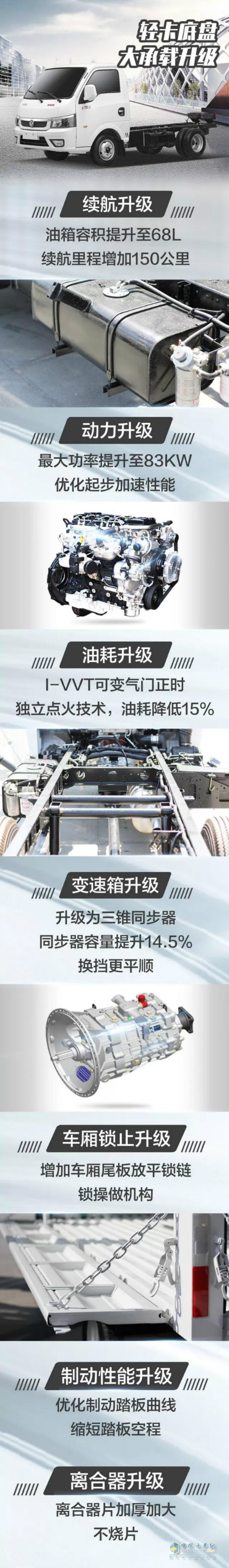 轻卡底盘,自由承载大升级