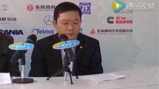 [2013上海车展]东风商用车吴怀主详解天龙旗舰新品