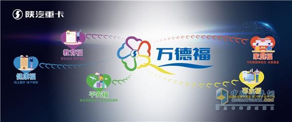 陕汽重卡“万德福”客户关爱品牌有着鲜明的个性