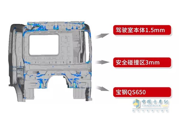 格尔发A5L驾驶室安全可靠