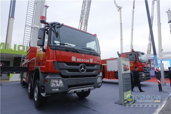 中联消防登高平台消防车