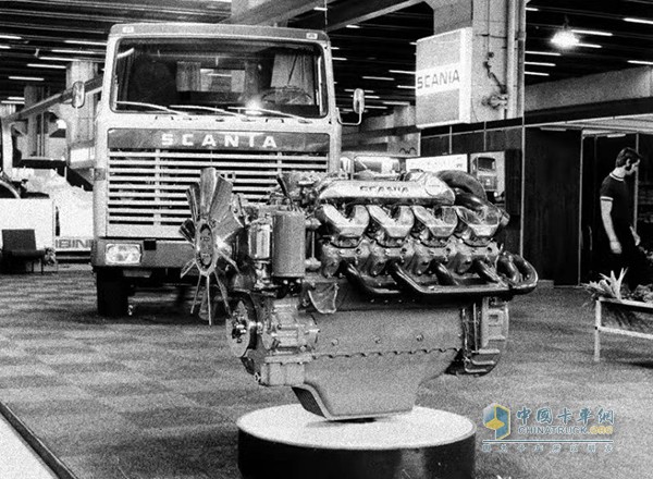 1969年，斯堪尼亚V8在德国IAA车展上首次亮相