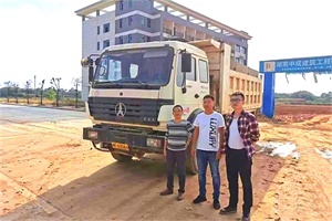 北奔重卡二手车置换交车仪式在岳阳地区举办，展现产品优势