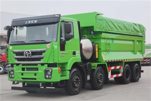 上汽红岩国六LNG自卸车，以性能优势为刃  剑指国六时代