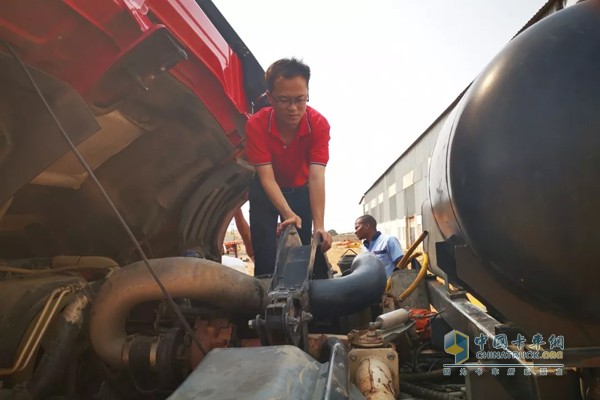 上汽红岩 牵引车 海外市场