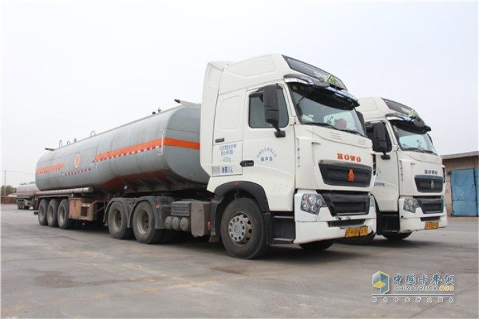 航锦物流有限公司危化品运输车
