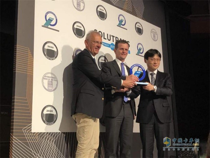 现代商用车氢燃料重卡项目荣获2020年度卡车创新奖