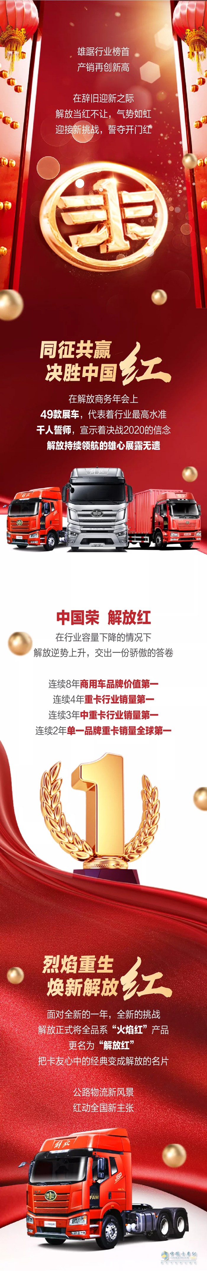 一汽解放 牵引车