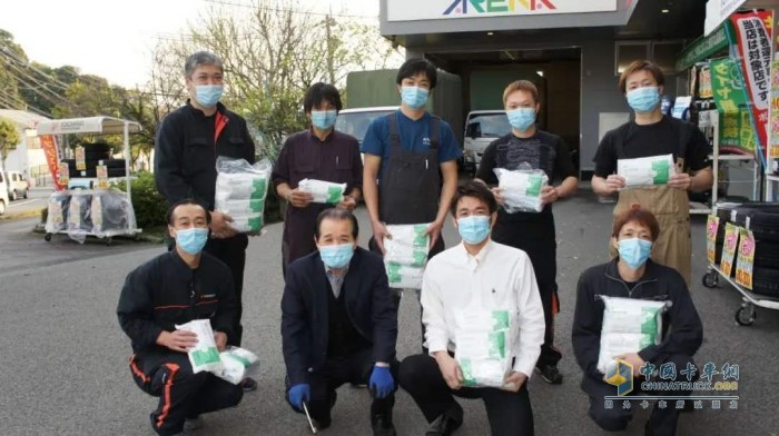 日本客户收到玲珑捐赠的KF94口罩