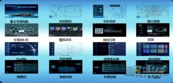 陕汽德龙X5000的10大全方位安全辅助驾驶系统 360度环视系统