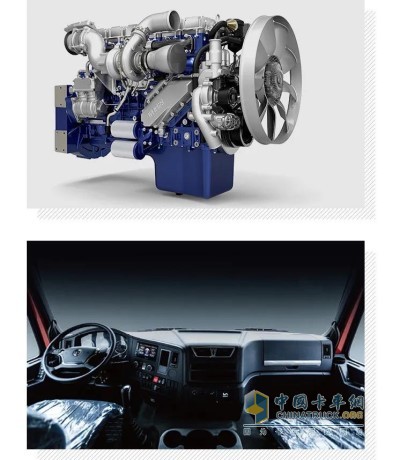 定制发动机（潍柴WP10H/WP12/WP13）与优化驾驶室空气动力设计