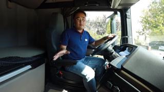 全新一代MAN TGX 510马力牵引车内饰评测  操控体验尽在指尖