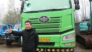 [发现信赖]马力大 承载好 解放法规版渣土车是首选
