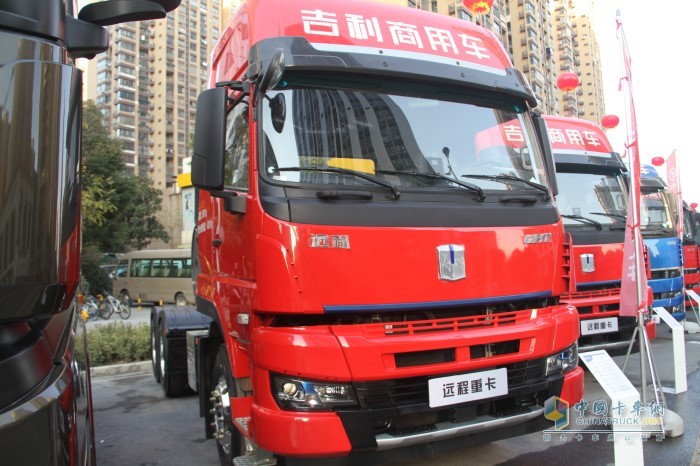 远程6×4LNG牵引车—煤炭版