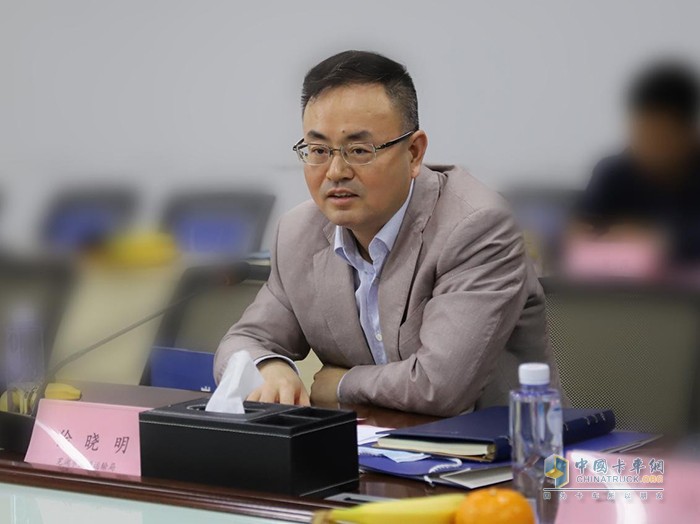 芜湖市交通运输局党委书记、局长徐晓明发言