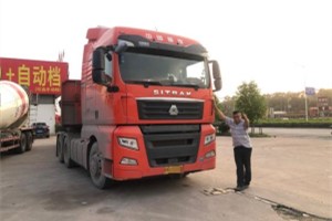 赚钱机器! 梁世柱信赖汕德卡G7 510 S-AMT16牵引车