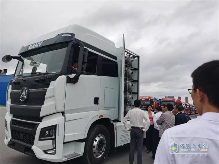 三一氢燃料电池工程车