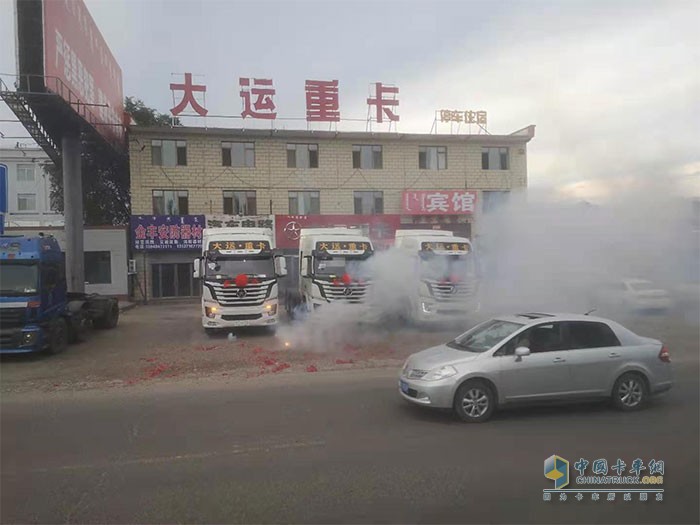 大运重卡持续勤耕市场