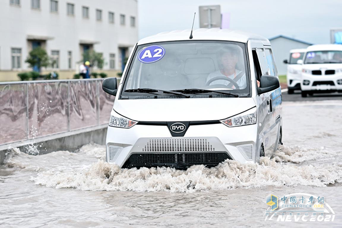 比亚迪V3,中国新能源挑战赛,纯电动,物流车