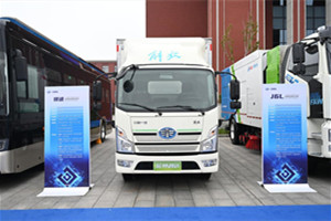 新能源双雄“出道” 解放轻卡紧握新能源城配市场蓝海
