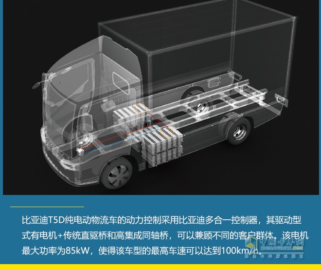 比亚迪 T5D 纯电动物流车