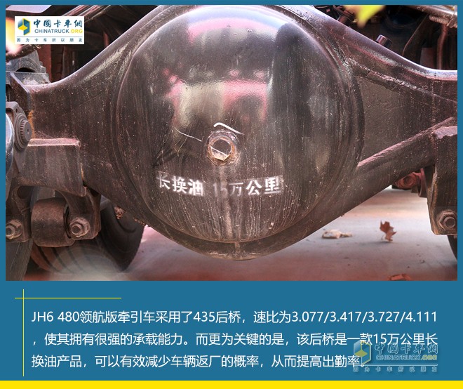 一汽解放 JH6 480领航版 牵引车